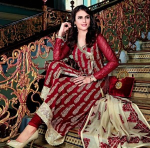 Gul Ahmed New Stylish Design Dresses Eid Collection 2014-2015 