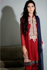 Maria B New Arrival Formal Cotton Dresses Eid Collection 2014