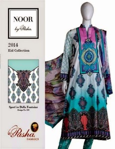 Noor By Pasha New Arrivals Latest Eid Dresses Collection 2014-15